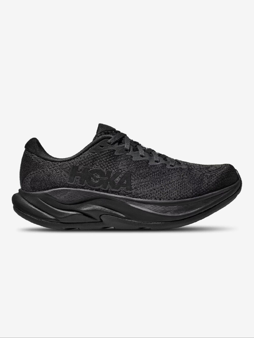 HOKA Rincon 4 Wide Men’s Running Shoes 2E Breathable Mesh Black 1155132